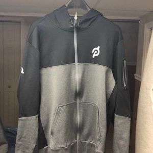 Employees only Peloton zip up hoodie